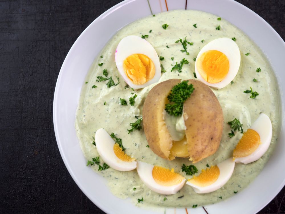 Zielony sos frankfurcki